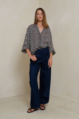 Tilly Denim Jeans by LILYA in Dark Indigo