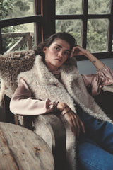 Ellen Long Vest - Ivory