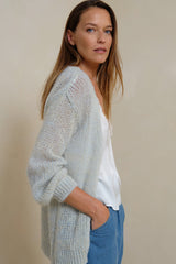 Sea Cardigan by LILYA in Blue Mix