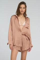 Tierra Short in Rose Bisque front view