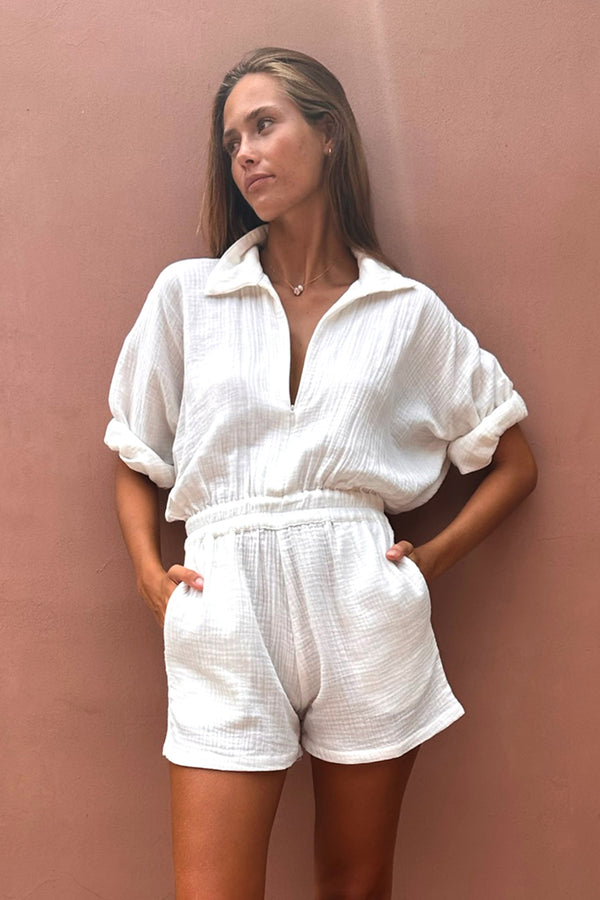 Melody Jumpsuit - Ivory