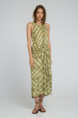 Celestial Tie Dye print on best-selling LILYA dress