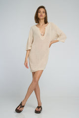 Beach-ready mesh dress by LILYA