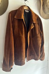 Zephyr Suede Jacket - Havana Cuba Suede