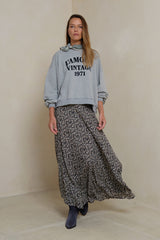 LILYA Romany Skirt in Chelsea Floral Navy