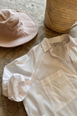 Dali Shirt Dress - White