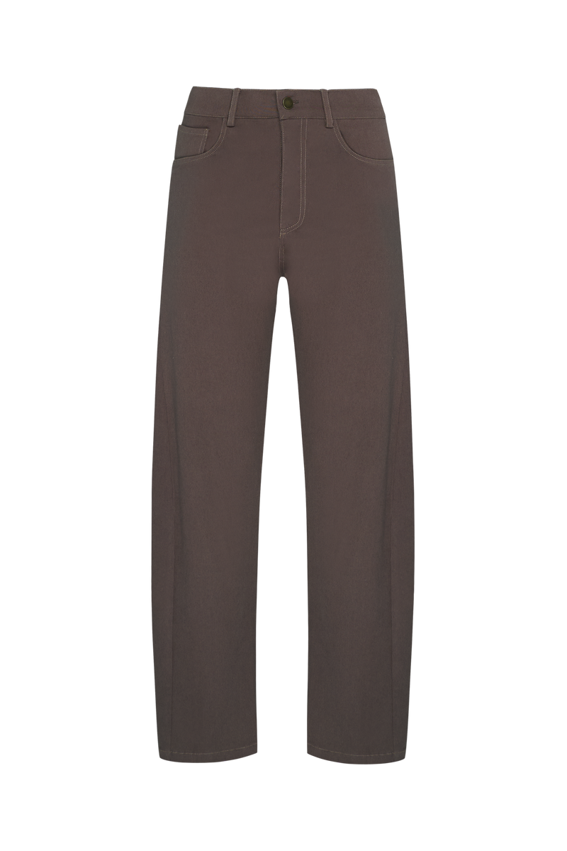 An image of dark brown cotton pants