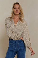 Solace Shirt - Chelsea Floral - Earth Tones
