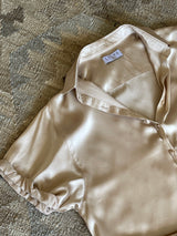 Hutton Silk Shirt - Taupe