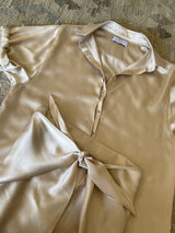 Hutton Silk Shirt - Taupe