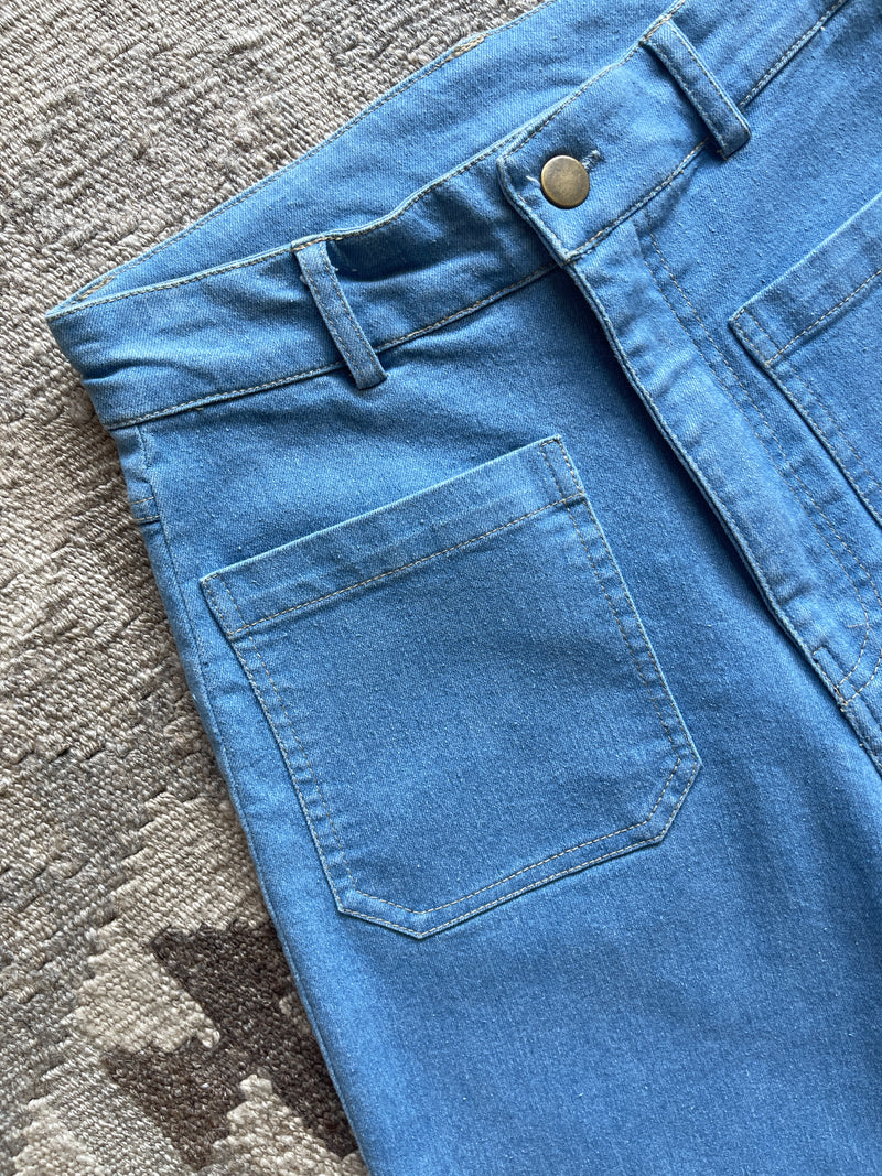 Molly Denim Jean - Milky Blue