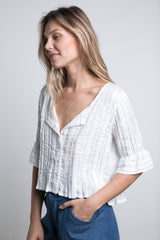 Sonora Top - Ivory