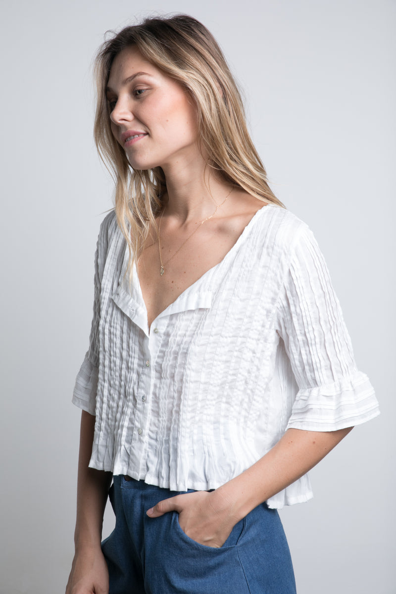 Sonora Top - Ivory