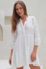 Tamara Mini Dress - Ivory