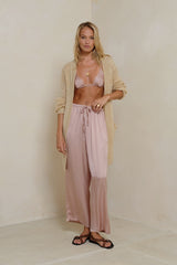 LILYA Fenton Pants in Antique Rose – front view