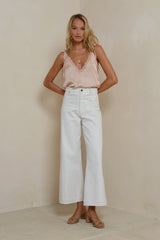 High-rise wide-leg pants by LILYA