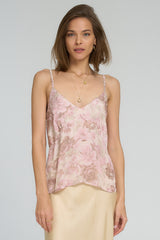 Tribute Cami by LILYA with floral Monet print