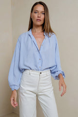 Billowing sleeve blouse by LILYA
