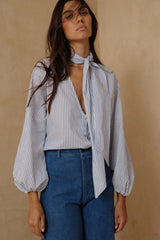 Relaxed feminine blouse designed for effortless everyday dressing