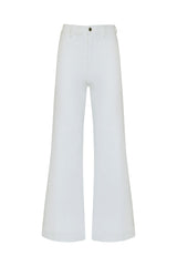 Womens white high waist pants