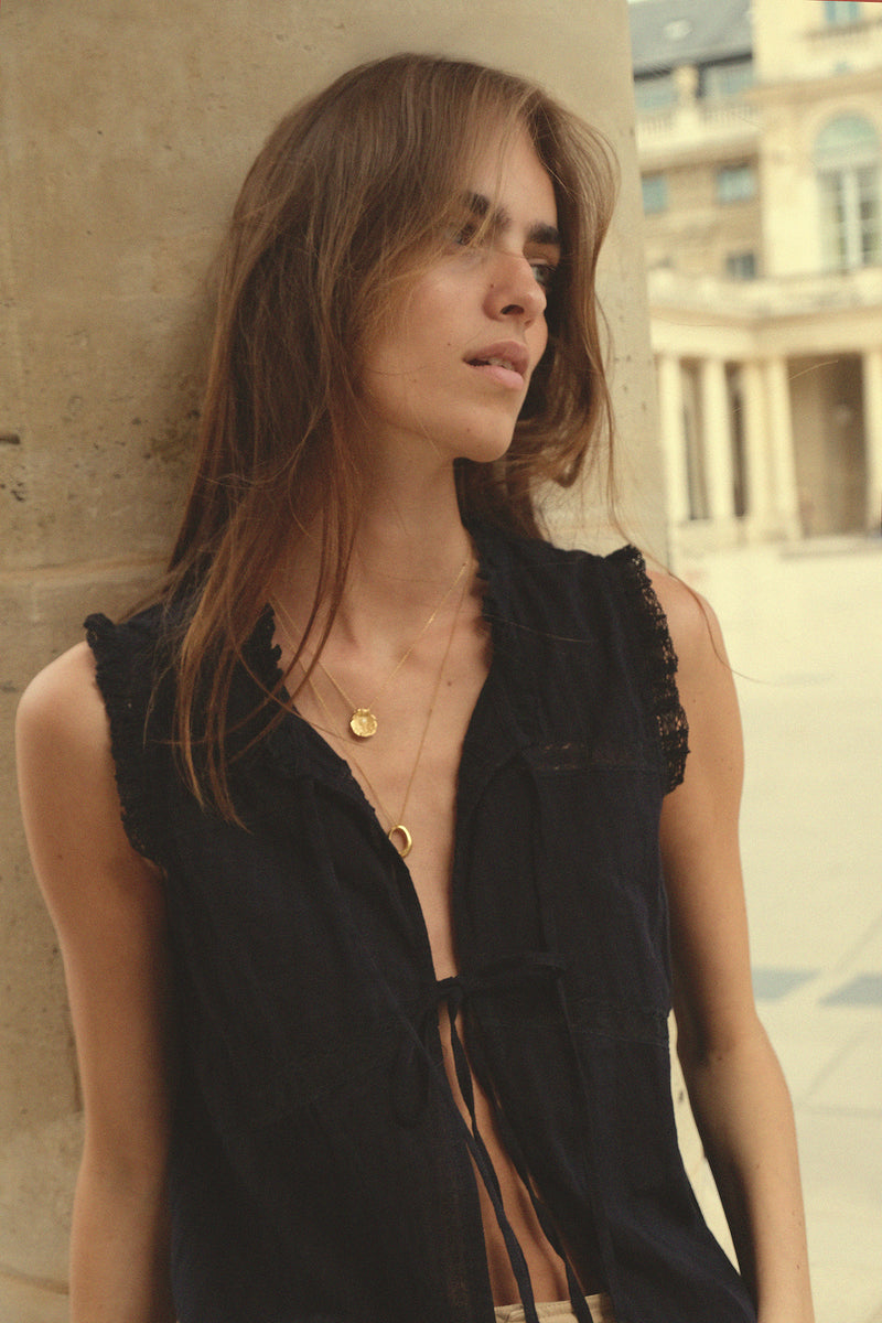 Jupiter Top Navy by Lilya