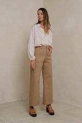 High-rise wide-leg pants by LILYA
