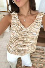 Nirvana Knot Tank LILYA top view