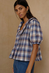 Lightweight cotton top designed for effortless everyday dressing