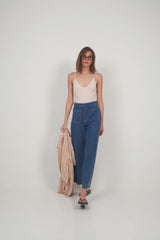 Relaxed resort-style shirt with button-up front by LILYA