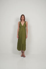 Back and side view of Amazonia Dress by LILYA
