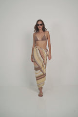 Retro Striped Sarong by LILYA for Summer