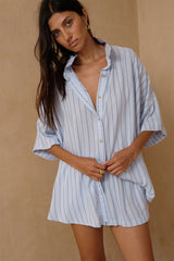 Georgie Shirt featuring a flowing silhouette.