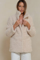 Soft faux fur winter coat by LILYA