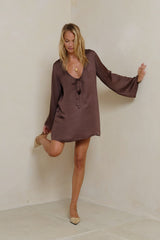 Relaxed fit dress that skims the body without clinging