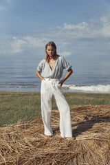 Day Linen Pant - Ivory