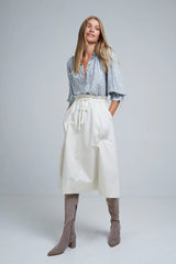 Mano Skirt - Bone White